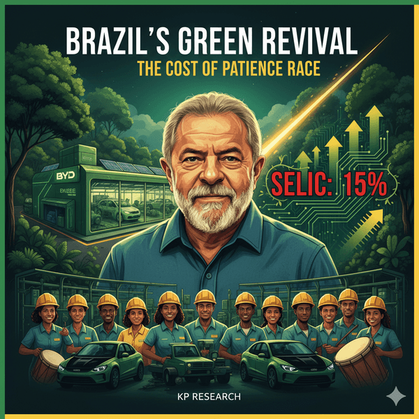 巴西:新能源引领复兴的代价-解码卢拉的耐心赛跑